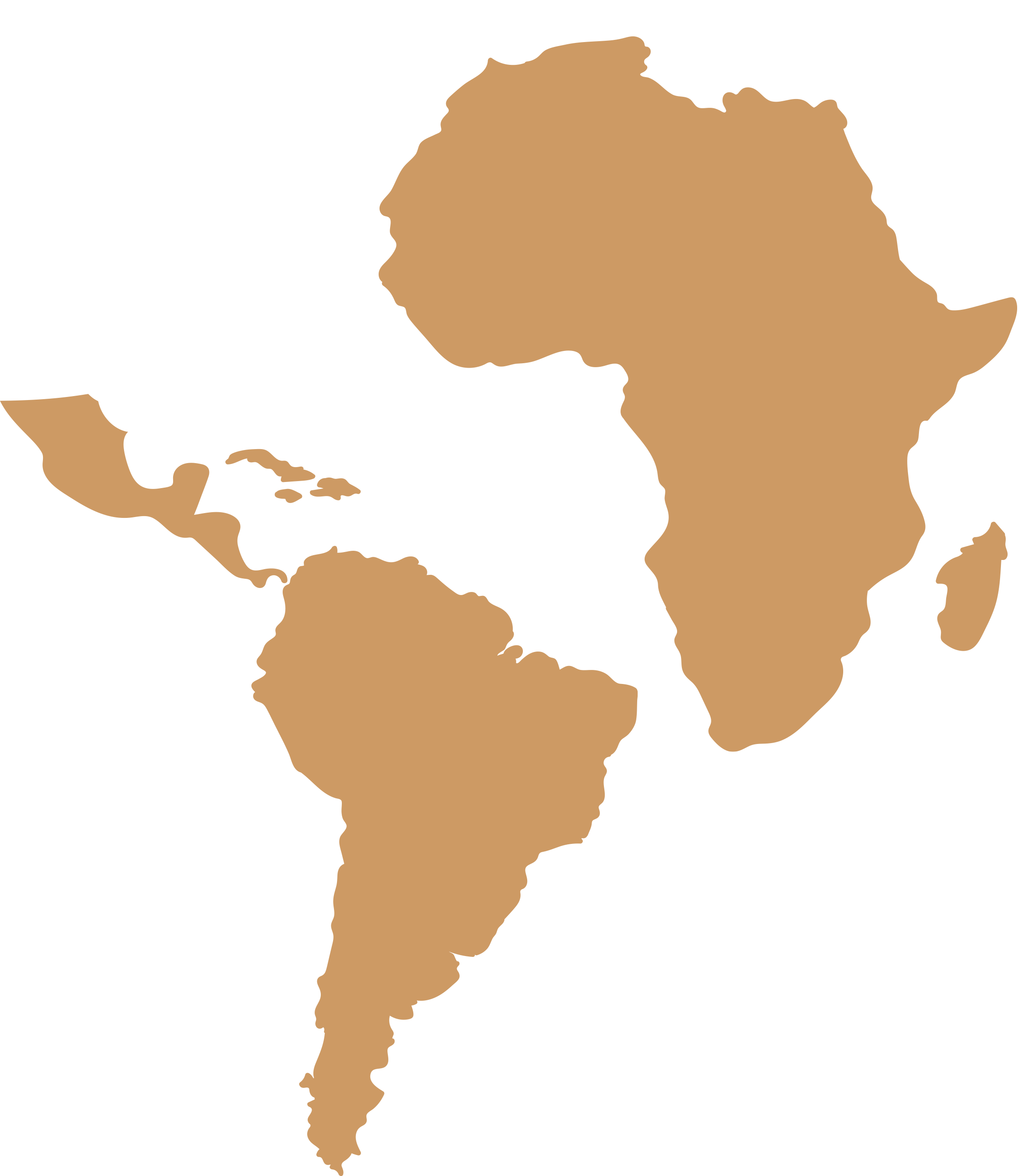 Afrika und Mittel- und Suedamerika